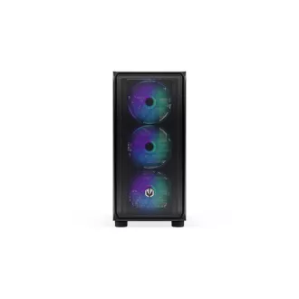 ENDORFY Case Arx 500 ARGB, Priehľadná bočnica, ATX, 4x140mm ARGB Fan, čierna