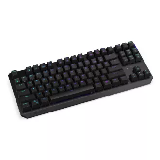 Endorfy herná klávesnica Thock TKL Wireless Red/ bezdrôtová / USB / red switch / mechanická / US layout / čierna RGB