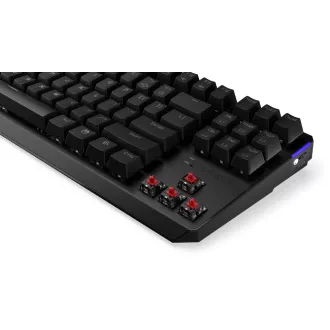 Endorfy herná klávesnica Thock TKL Wireless Red/ bezdrôtová / USB / red switch / mechanická / US layout / čierna RGB