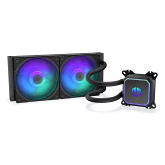 ENDORFY Vodný chladič Navis F240 ARGB, 2x120mm, LGA1851, AM5, čierna