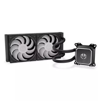 ENDORFY Vodný chladič Navis F240 ARGB, 2x120mm, LGA1851, AM5, čierna