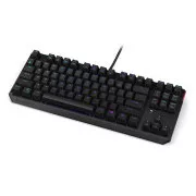 Endorfy herná klávesnica Thock TKL Brown / drôtová / USB / brown switch / mechanická / CZ layout / čierna RGB