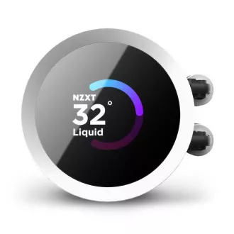 NZXT vodný chladič Kraken 280 RGB / 2x140mm fan / LCD disp. / 6 rokov / LGA1851 / AM5