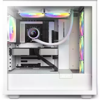 NZXT vodný chladič Kraken 280 RGB / 2x140mm fan / LCD disp. / 6 rokov / LGA1851 / AM5