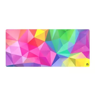 ENDORFY Podložka pod myš Crystal Spectrum XL, 900x400x3, farebná