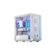 ENDORFY Case Arx 700 ARGB, Priehľadná bočnica, ATX, 4x140mm ARGB Fan, biela