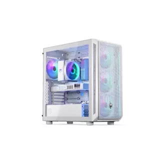 ENDORFY Case Arx 700 ARGB, Priehľadná bočnica, ATX, 4x140mm ARGB Fan, biela