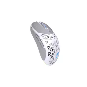 Endorfy Herná myš LIV Plus Wireless Onyx White, Bezdrôtová, ARGB, biela