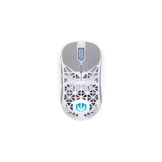 Endorfy Herná myš LIV Plus Wireless Onyx White, Bezdrôtová, ARGB, biela