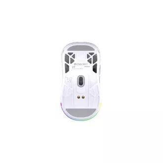 Endorfy Herná myš LIV Wireless Onyx White, Bezdrôtová, ARGB, biela
