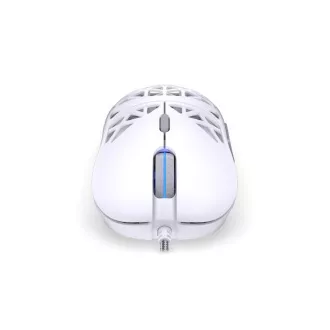 Endorfy Herná myš LIV Onyx White, Drôtová, ARGB, biela
