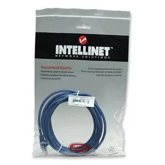 Intellinet Patch kábel Cat5e UTP 15m modrý