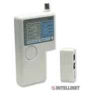 Intellinet Cable Tester, 4-in-1, RJ11, RJ45, USB a BNC
