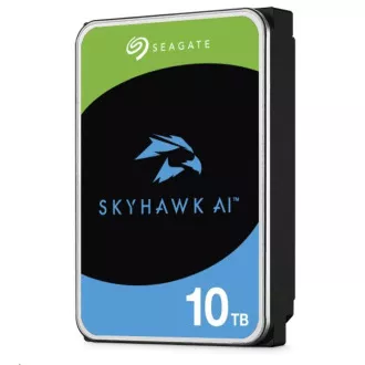 SEAGATE HDD 10TB SKYHAWK AI, 3.5", SATAIII, 7200 RPM, Cache 256MB, s R/V Senzorom