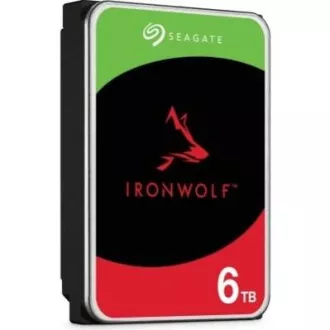 SEAGATE HDD 6TB IRONWOLF (NAS), 3.5", SATAIII, 5400 RPM, Cache 256MB, CMR