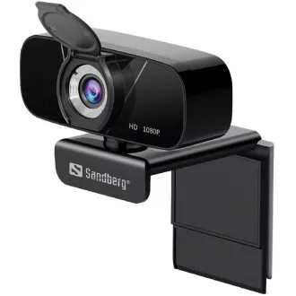 Sandberg USB kamera Webcam Chat 1080p, čierna