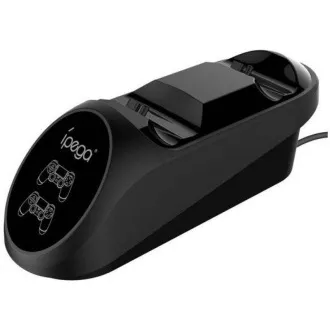 iPega PG-9180 Double Charger dokovacia stanica pre gamepady PS4, čierna iPega PG-9180 Double Charger dokovacia stanica pre gamepady PS4, čierna