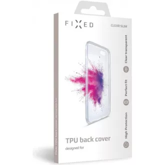 FIXED gélový zadný kryt pre Apple iPhone 7/8/SE (2020/2022), číra