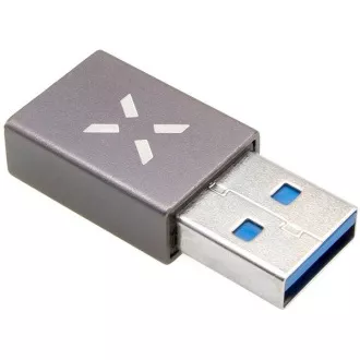FIXED redukcia USB-C na USB-A, sivá
