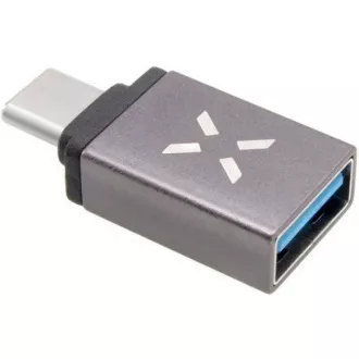 FIXED redukcia USB-A na USB-C, šedá FIXED redukcia USB-A na USB-C, šedá