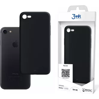 3mk ochranný kryt Matt Case pre Apple iPhone 7/8/SE (2020/2022) čierna