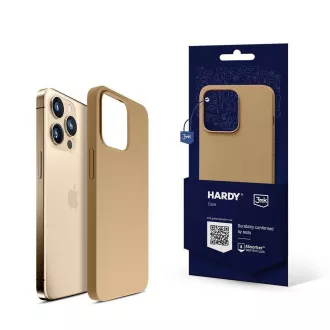 3mk Hardy Silicone MagCase pre Apple iPhone 14 Pro, Gold
