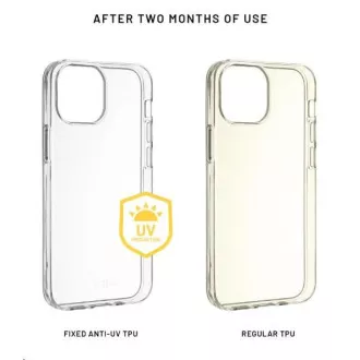 FIXED gélový zadný kryt Slim AntiUV pre Samsung A34 5G, číra