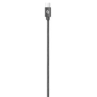 ALIGATOR dátový kábel PREMIUM 2A, USB-C, dĺžka 2 m, čierna