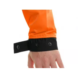Blúza CXS SIRIUS BRIGHTON, čierno-oranžová, vel.48