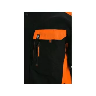 Blúza CXS SIRIUS BRIGHTON, čierno-oranžová, vel.54 Blúza CXS SIRIUS BRIGHTON, čierno-oranžová, vel.54