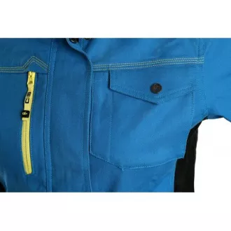 Blúza CXS STRETCH, 170-176cm, pánska, stredne modrá-čierna, vel. 62