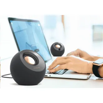 Creative PEBBLE V3, stolný 2.0 reproduktory s USB-C a Bluetooth 5.0 - čierne Creative PEBBLE V3, stolný 2.0 reproduktory s USB-C a Bluetooth 5.0 - čierne