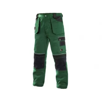 Pánske nohavice ORION TEODOR, zeleno-čierne, veľ. 50