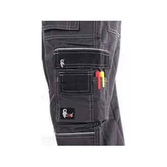 Nohavice do pása CXS ORION TEODOR, pánske, šedo-čierne, veľ. 46 Nohavice do pása CXS ORION TEODOR, pánske, šedo-čierne, veľ. 46