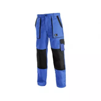 Nohavice do pása CXS LUXY JOSEF, predĺžené, pánske, modro-čierne, vel. 60-62