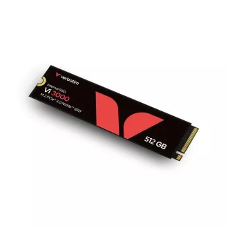 VERBATIM SSD Vi3000 Internal PCIe NVMe M.2 SSD 512GB, W 2500/R 3300 MB/s