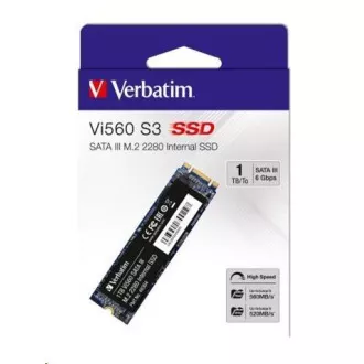 VERBATIM SSD Vi560 S3 M.2 2TB SATA III, W 550/R 500MB/s