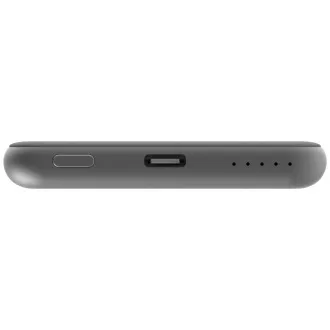 VERBATIM Powerbanka Charge 'n' Go, Magnetická, 5000 mAh, USB-C, Sivá