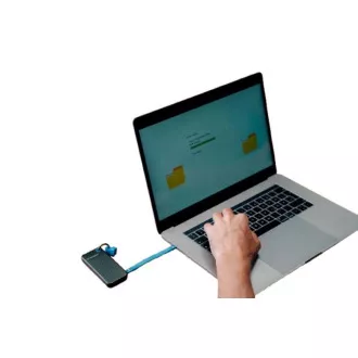 VERBATIM externý SSD 1TB Pocket USB3.2 Gen 2, čierna/modrá