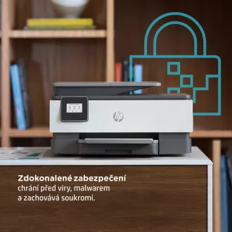 HP All-in-One Officejet Pro 8022 HP+ (A4, 20 ppm, USB 2.0, Ethernet, Wi-Fi, Print, Scan, Copy, FAX, Duplex, ADF)