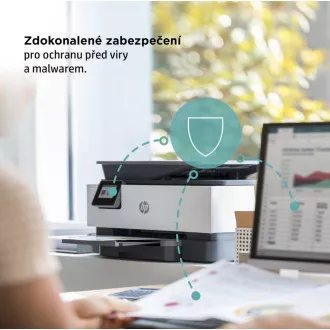 HP All-in-One Officejet Pro 9010 HP+ (A4, 22 ppm, USB 2.0, Ethernet, Wi-Fi, Print, Scan, Copy, FAX, Duplex, DADF)