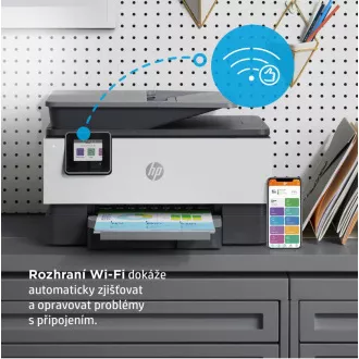 HP All-in-One Officejet Pro 9010 HP+ (A4, 22 ppm, USB 2.0, Ethernet, Wi-Fi, Print, Scan, Copy, FAX, Duplex, DADF)