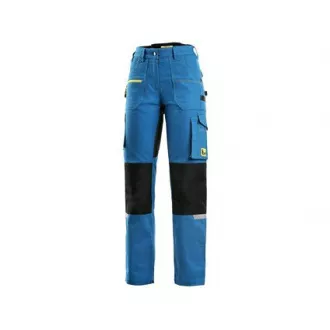 Nohavice CXS STRETCH, dámske, stredne modro - čierne, veľ. 48