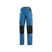 Nohavice CXS STRETCH, dámske, stredne modro - čierne, veľ. 58
