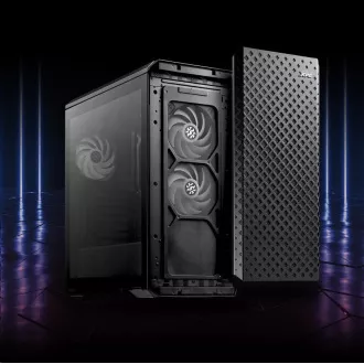 ADATA XPG case DEFENDER PRE Mid-Tower, bez zdroja, 3x 120mm ARGB Fan, Čierna ADATA XPG case DEFENDER PRE Mid-Tower, bez zdroja, 3x 120mm ARGB Fan, Čierna