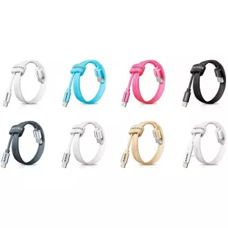 ADATA Sync & Charge Lightning kábel - USB A 2.0, 100cm, plastový, biely ADATA Sync & Charge Lightning kábel - USB A 2.0, 100cm, plastový, biely