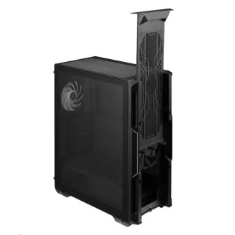 ADATA XPG case STARKER AIR Mid-Tower, bez zdroja, 1x 120mm + 1x 120mm ARGB, Čierna