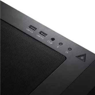 ADATA XPG case STARKER AIR Mid-Tower, bez zdroja, 1x 120mm + 1x 120mm ARGB, Čierna