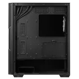 ADATA XPG case STARKER AIR Mid-Tower, bez zdroja, 1x 120mm + 1x 120mm ARGB, Čierna