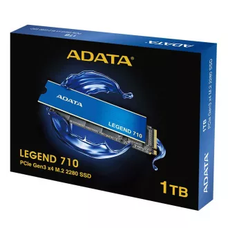 ADATA SSD 1TB LEGEND 710 PCI Gen3x4 M.2 2280 (R:2400/ W:1800MB/s)